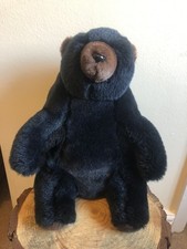 Large black bear teddy - bear,