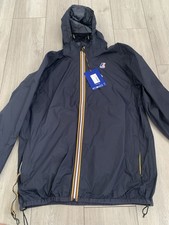 K-WAY Men's Hooded Rain Jacket