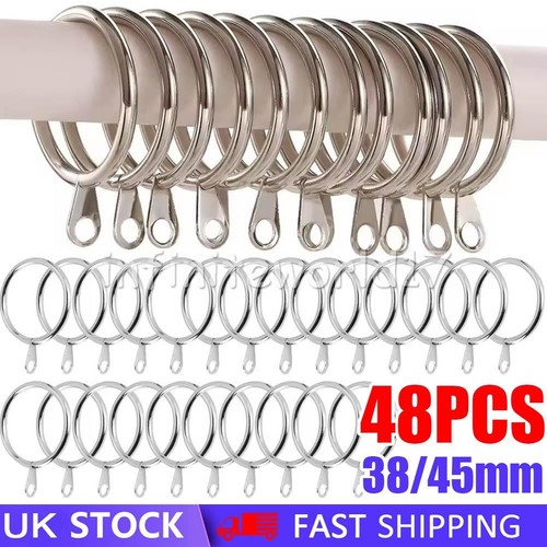 Metal curtain rings 38mm - metal,