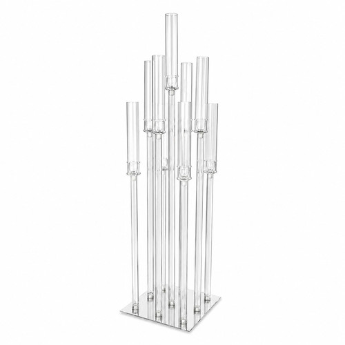 Head acrylic candelabra - 9-head,