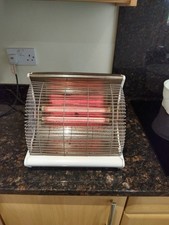 Retro Electric Fire / Heater 2 Element Vintage Goldair 