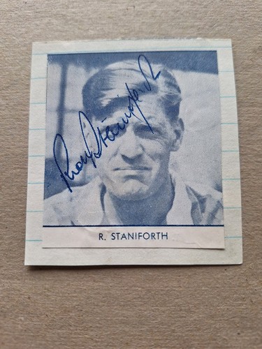 Ron staniforth sheffield - staniforth,