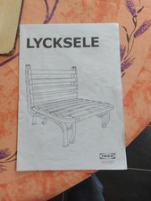 2 x IKEA LYCKSELE Grey