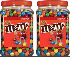 2 PACK M&MS PEANUT BUTTER JAR