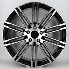 22"turbo 408 blk pol alloy
