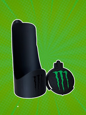 Monster Energy | Can / Cup holder With Snap On Lid! Multiple Colours Available!