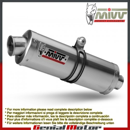 Mivv exhaust mufflers oval - mivv,
