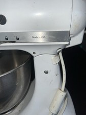 KitchenAid 5K45SSBWH 275W Classic Stand Mixer - White