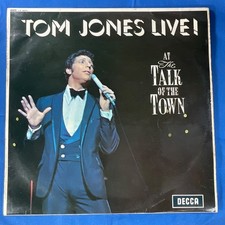 Tom Jones, Live 12" Vinyl LP Record