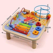 Toys Wooden Activity Table -