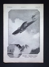 Original 1944 Advert Fairey