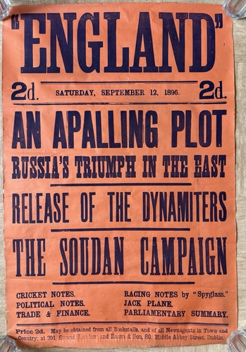 1896 poster england - poster,