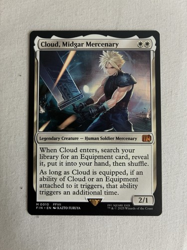 Cloud midgar mercenary mtg - mtg,
