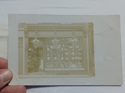 Original rppc postcard harding - rppc,