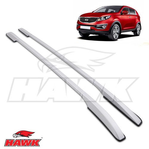 Silver roof rails - roof, bars