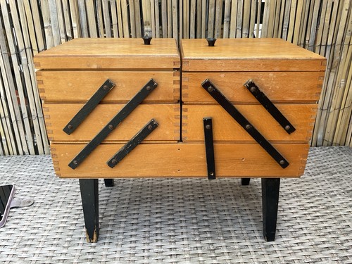 Vintage wooden cantilever - vintage,