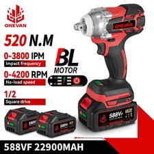 2 Battery 1/2" Cordless