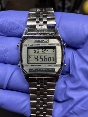 Seiko vintage lcd alarm - seiko,