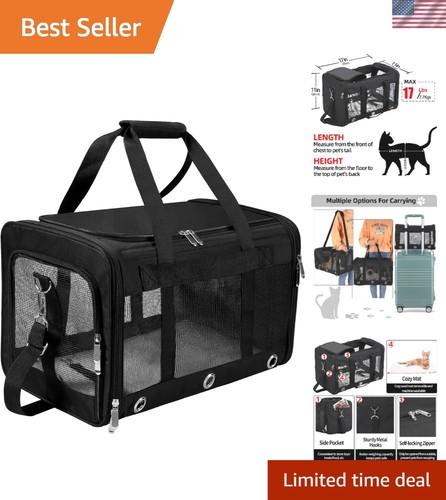 Foldable pet carrier bag - carrier,