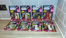 Set Of 8 Vintage Star Wars 1993 Bend Ems Figures New Sealed JUS TOYS LUCASFILM