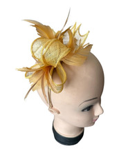 Small Flower Feather Hair Hat