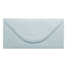 Colorplan Cool Blue 135gsm Envelope. DL 110mm x 220mm. Gummed Diamond Flap.