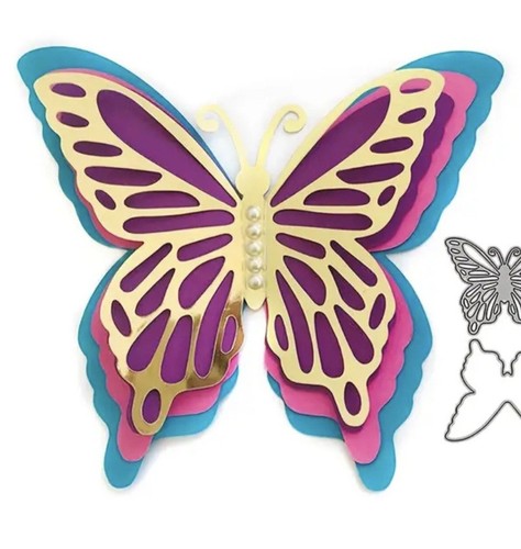 Metal cutting dies butterfly - cutting,