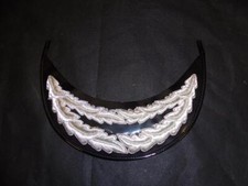 British Police Senior Officer's Peak for Peaked Cap Hat, Commissioner Chief Cons