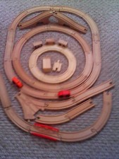 Wooden Train Set  Bundle vgc