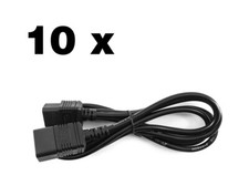 10 x Genuine Dell Volex Power Cord Cable C19 to C20 UPS 2.5m 16A 250V 2X976
