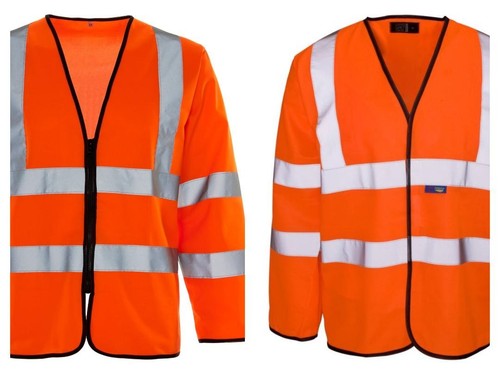 Vis vest orange high - hi, viz