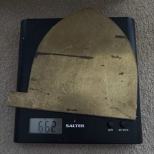 Brass Flat Plate Offcut