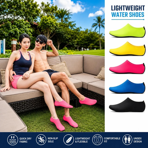 Aqua adult shoes - adult, socks