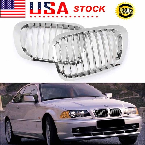 Chrome front kidney grille for - kidney,