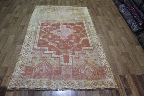 Vintage qashqai wool rug - vintage,