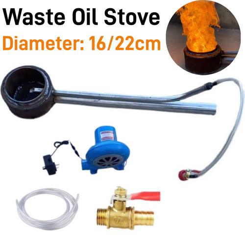 Outdoors waste oil burner - outdoors,