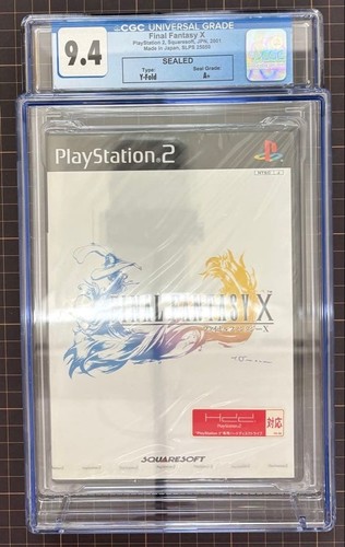 Cgc final fantasy 10 - fantasy, ps2