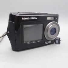 Maginon Digital Camera 8.0MP Underwater Selfie Screen Black Tested