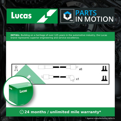 Leads ignition cables set - ignition,