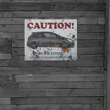 Man Cave Metal Sign Pub Disco Shed Vauxhall Corsa D VXR Nürburgring Gift Gift