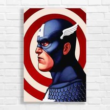 Iconic Superhero Comic Book Original Canvas Print Large Picture Wall Art