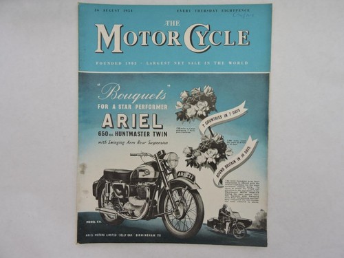 August 1954 motor cycle - august,