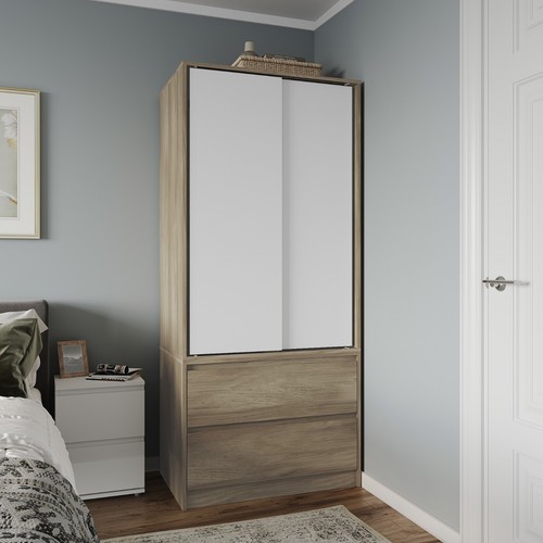 Sliding doors wardrobe 2 - 2,