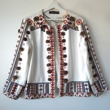 Zara Embroidered Embellished