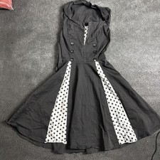 Womens Sleeveless Polka Dot
