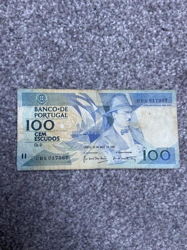 Portugal 100 escudos - portugal,