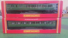 Hornby OO gauge R4058 & R4059 SR Composite & Brake 3rd Corridor Coaches, boxed