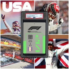 Sir Lewis Hamilton 6th F1 Title VIP Pass PSA 6 - 2019 United States Grand Prix