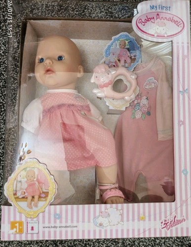 Baby annabell doll first - my,