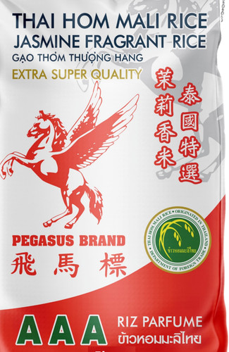 Pegasus thai jasmine rice 20kg - jasmine,